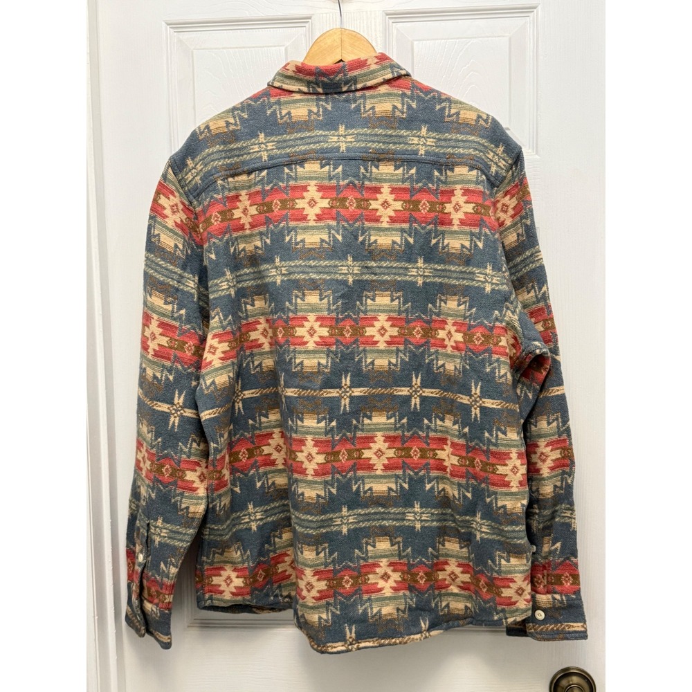 Faherty Canyon Overshirt x Doug Good Feather Artist Series XL - Picture 2 of 11